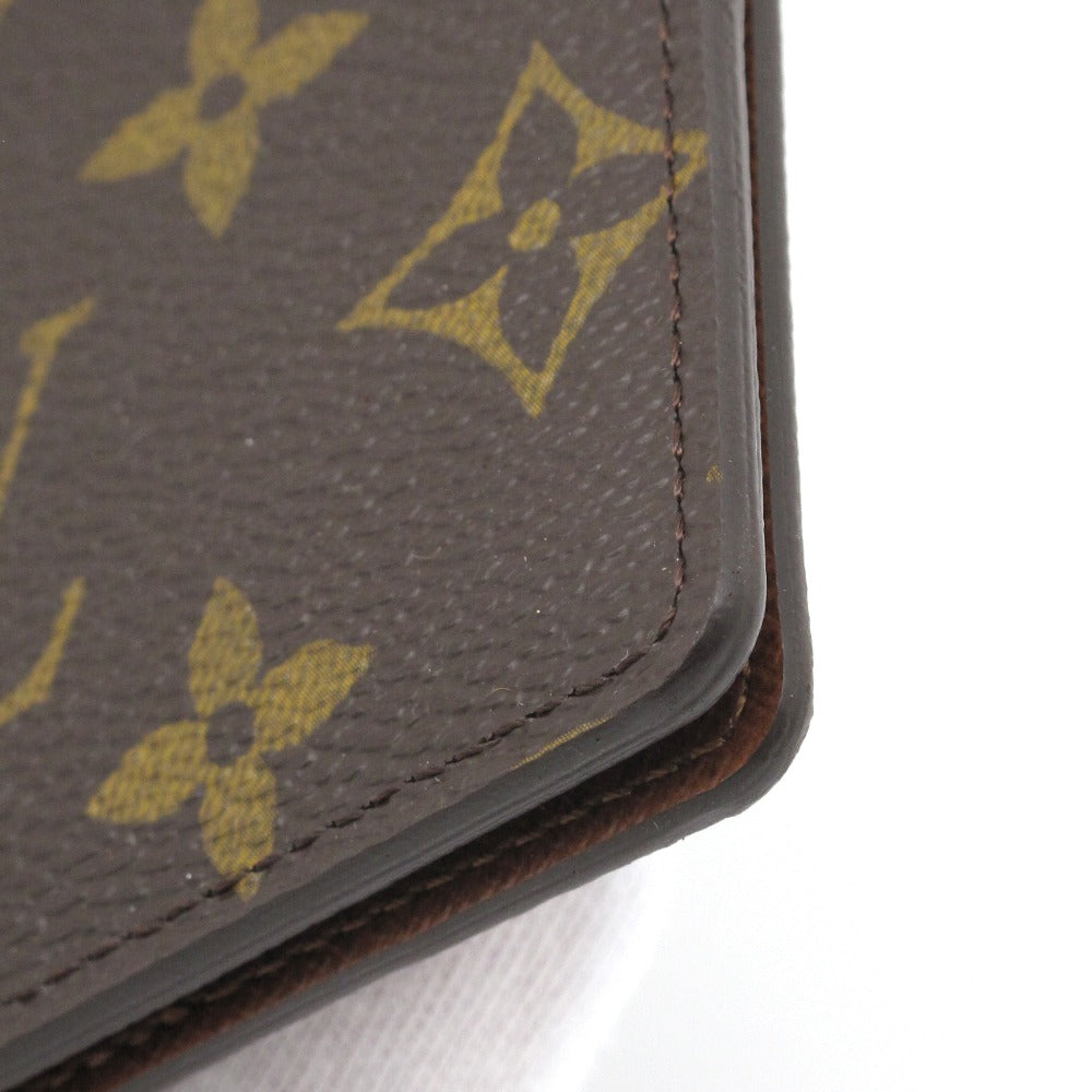 LOUIS VUITTON ルイ・ヴィトン クーヴェルテュール パスポール モノグラム M60181 パスポートケース パスポートカバー 手帳カバー PVC レザー 美品