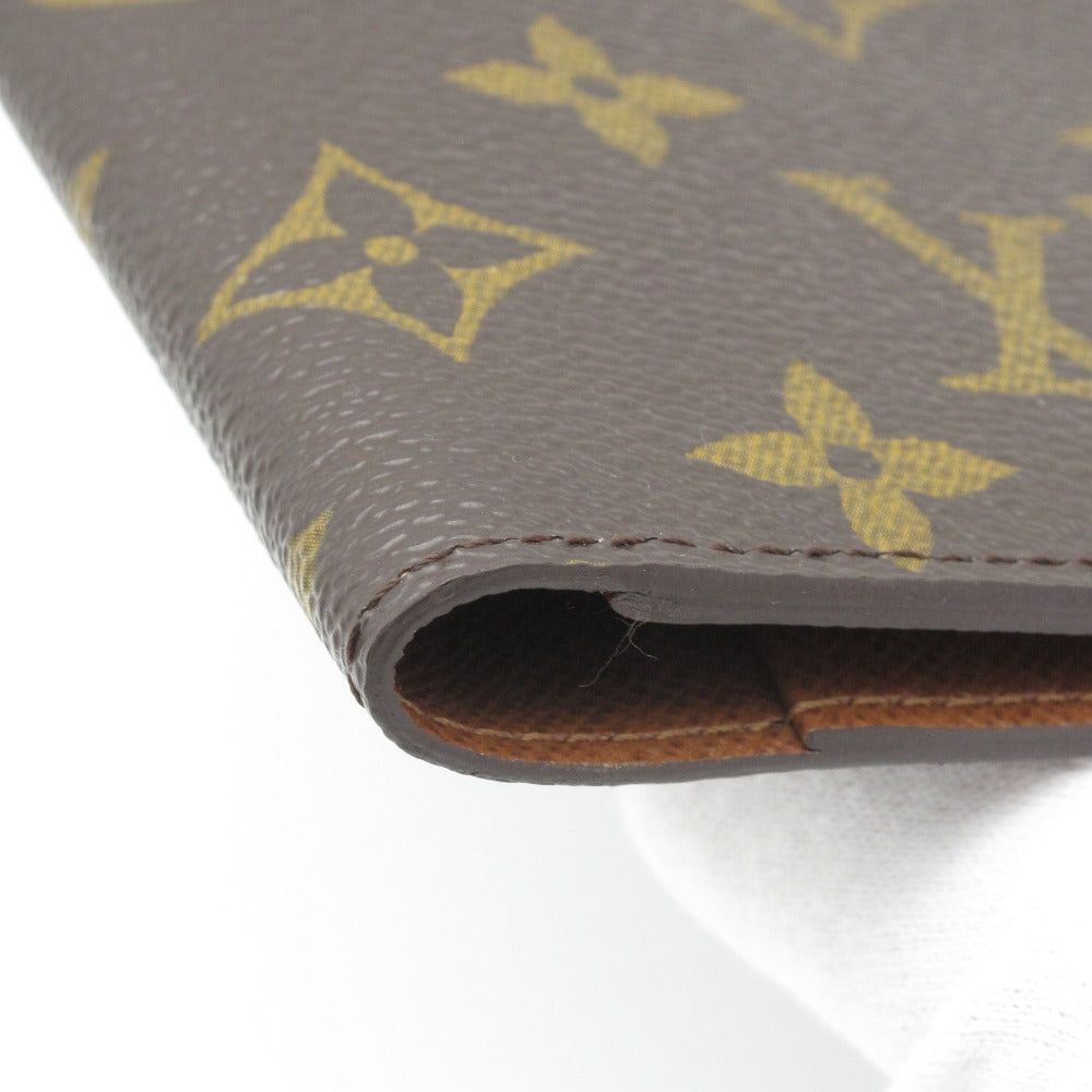 LOUIS VUITTON ルイ・ヴィトン クーヴェルテュール パスポール モノグラム M60181 パスポートケース パスポートカバー 手帳カバー PVC レザー 美品