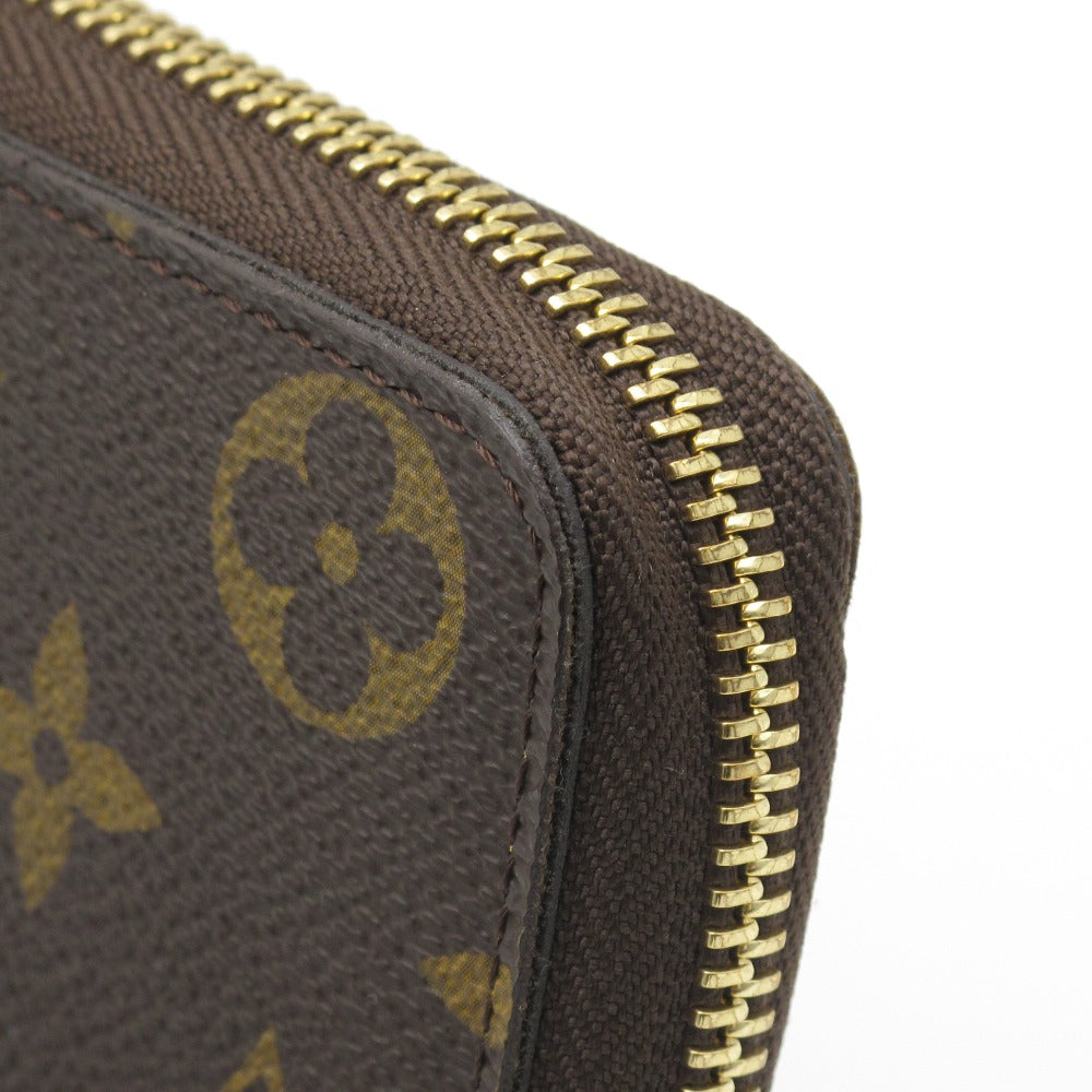 LOUIS VUITTON ルイ・ヴィトン ポルトフォイユ クレマンス モノグラム ミモザイエロー M60744 ジッピーウォレット ラウンドファスナー 長財布 PVC レザー 美品