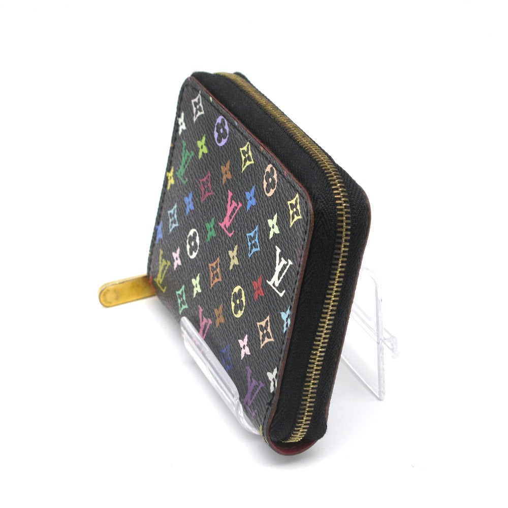 LOUIS VUITTON ルイ・ヴィトン ジッピーコインパース モノグラムマルチカラー ノワール グルナード M93740 コインケース 小銭入れ ミニ財布 ウォレット ブラック ピンク