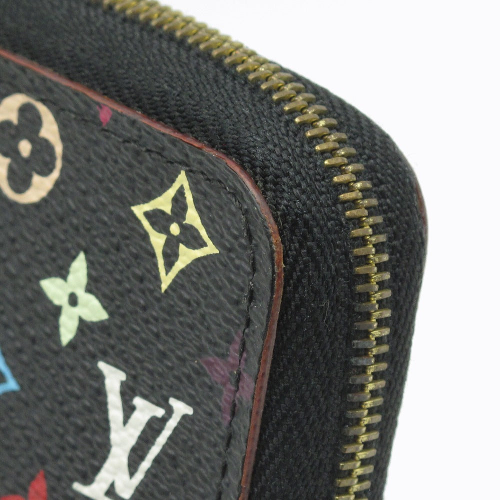 LOUIS VUITTON ルイ・ヴィトン ジッピーコインパース モノグラムマルチカラー ノワール グルナード M93740 コインケース 小銭入れ ミニ財布 ウォレット ブラック ピンク