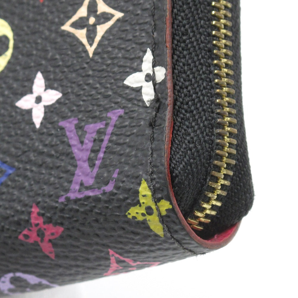 LOUIS VUITTON ルイ・ヴィトン ジッピーコインパース モノグラムマルチカラー ノワール グルナード M93740 コインケース 小銭入れ ミニ財布 ウォレット ブラック ピンク