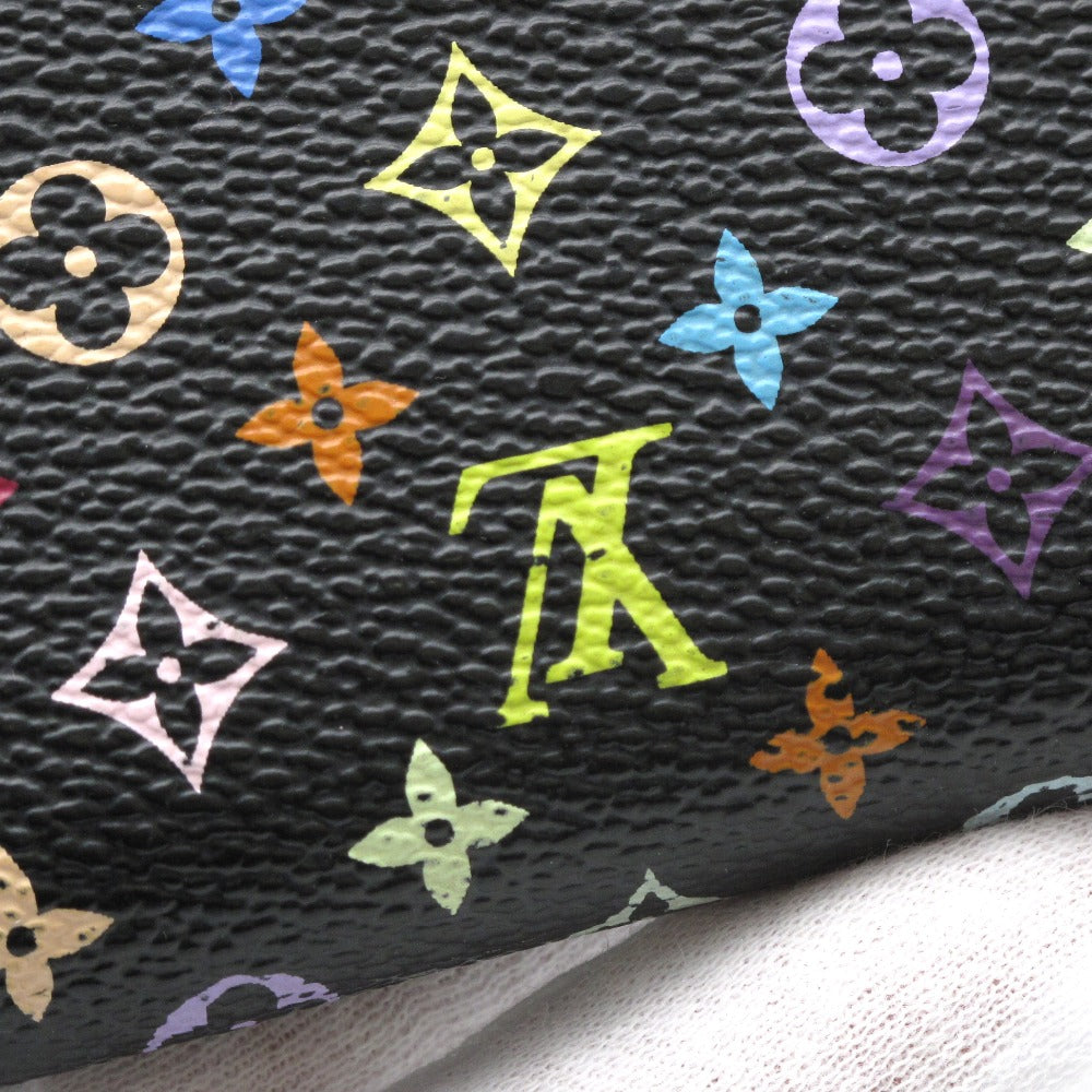 LOUIS VUITTON ルイ・ヴィトン ジッピーコインパース モノグラムマルチカラー ノワール グルナード M93740 コインケース 小銭入れ ミニ財布 ウォレット ブラック ピンク