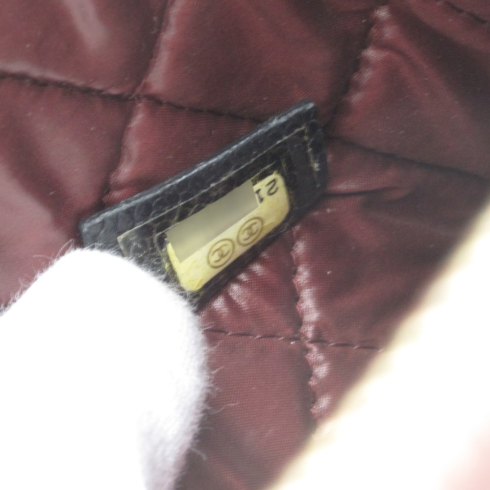 CHANEL シャネル キルティング クラッチバッグ キャビアスキン ココマーク マトラッセ ラージ ポーチ ドキュメントケース A82552 レザー ブラック ゴールド