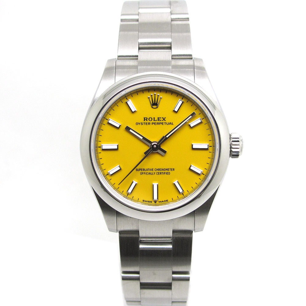 ROLEX ロレックス 腕時計 オイスター パーペチュアル 31 Ref.277200 イエローダイアル 自動巻き OYSTER PERPETUAL