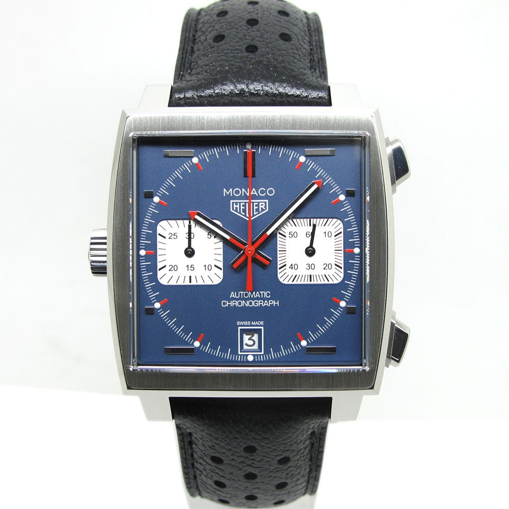 TAG HEUER タグホイヤー 腕時計 モナコ キャリーバー11 CAW211P.FC6356 ブルー 自動巻き MONACO 未使用品