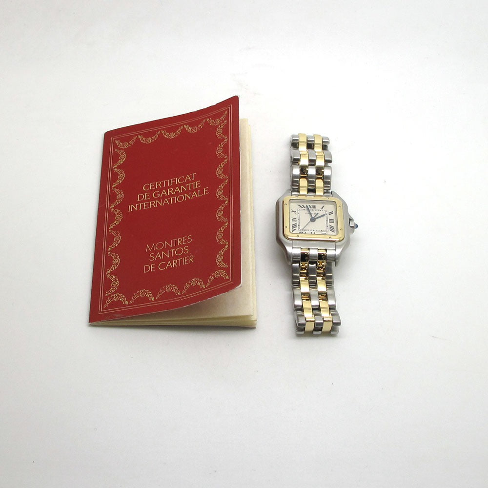 CARTIER カルティエ 腕時計 パンテール MM 2ロウ 183949 クォーツ PANTHERE 美品