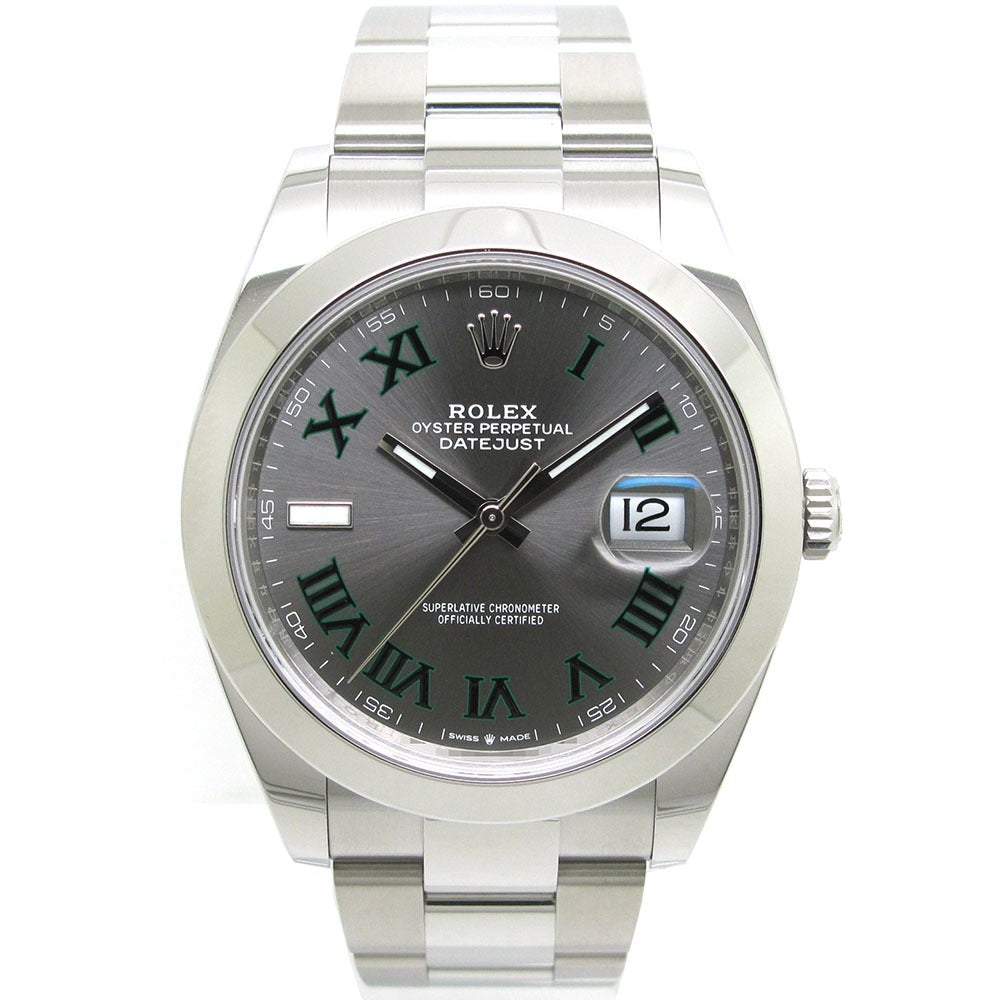 ROLEX ロレックス 腕時計 デイトジャスト 41 Ref.126300 ランダム番 スレートローマン 自動巻き DATEJUST 未使用品