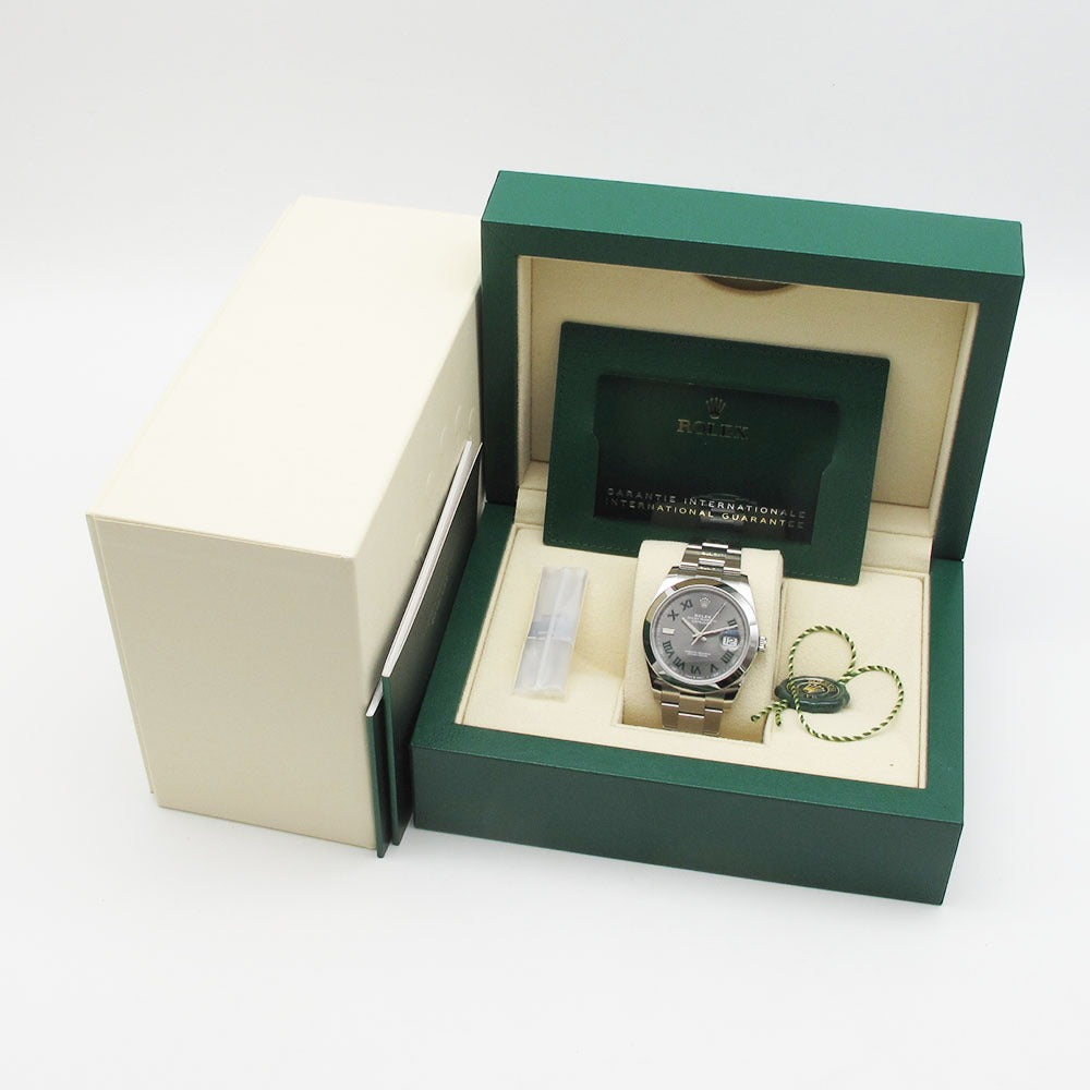 ROLEX ロレックス 腕時計 デイトジャスト 41 Ref.126300 ランダム番 スレートローマン 自動巻き DATEJUST 未使用品