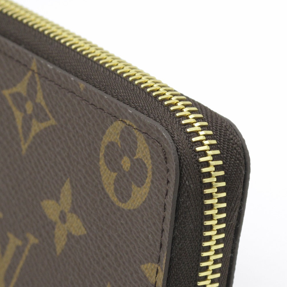 LOUIS VUITTON ルイ・ヴィトン ポルトフォイユ クレマンス モノグラム ローズバレリーヌ M61298 ラウンドファスナー長財布 ジッピー ウォレット PVC レザー レディース 未使用品