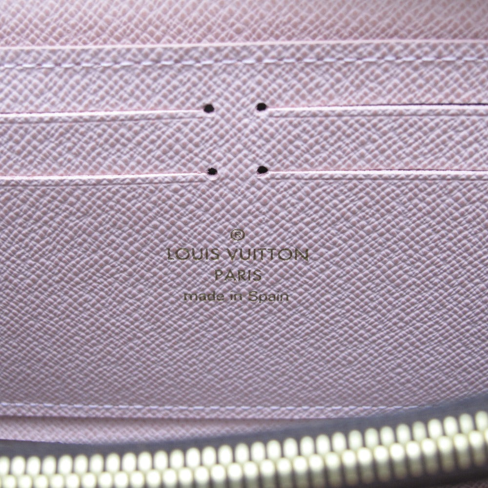 LOUIS VUITTON ルイ・ヴィトン ポルトフォイユ クレマンス モノグラム ローズバレリーヌ M61298 ラウンドファスナー長財布 ジッピー ウォレット PVC レザー レディース 未使用品