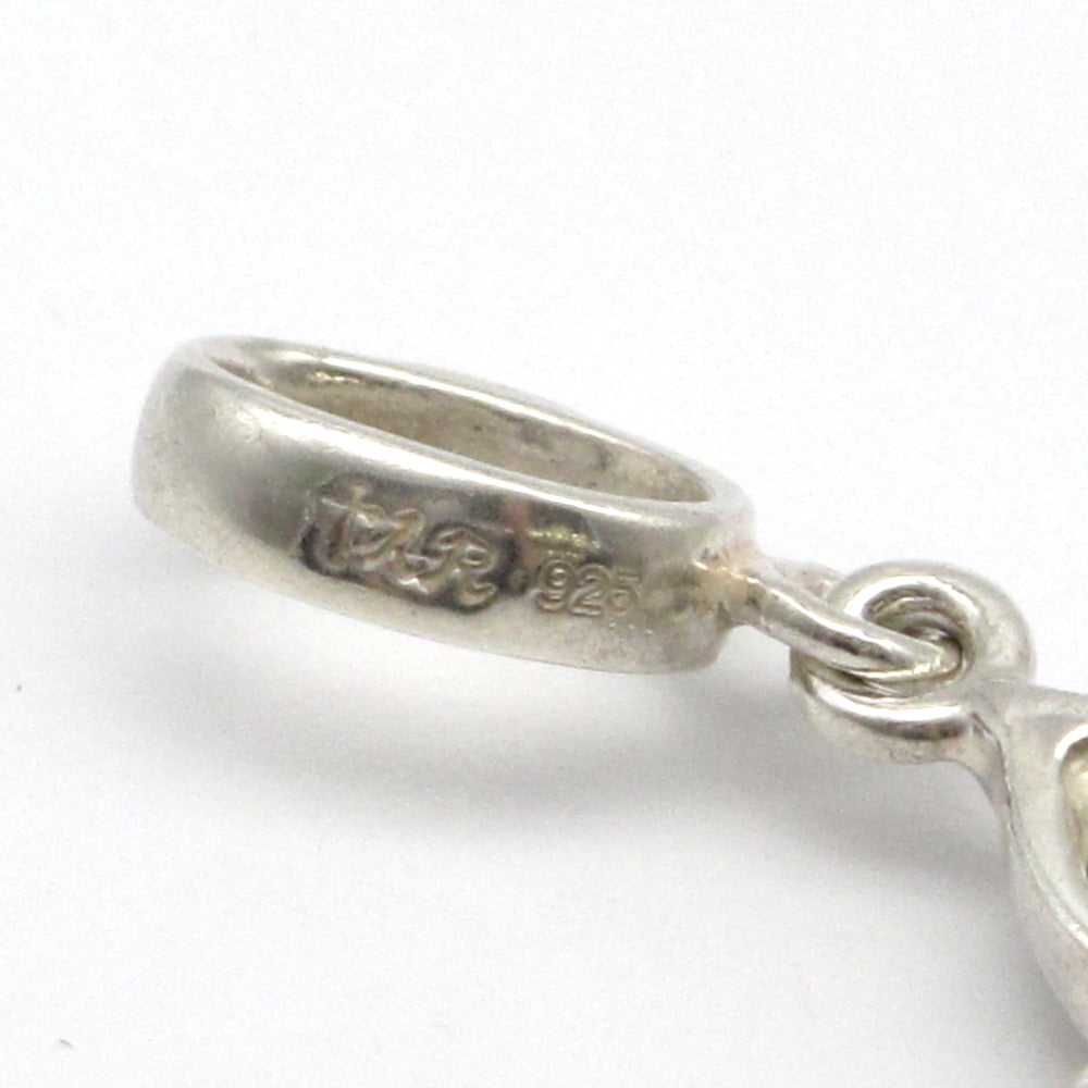 Loree Rodkin ローリーロドキン ペンダントトップ ヘッド チャーム ネックレス フルールドリス 百合の紋章 フレア Ag SV SILVER シルバー 925 ジルコニア アクセサリー メンズ