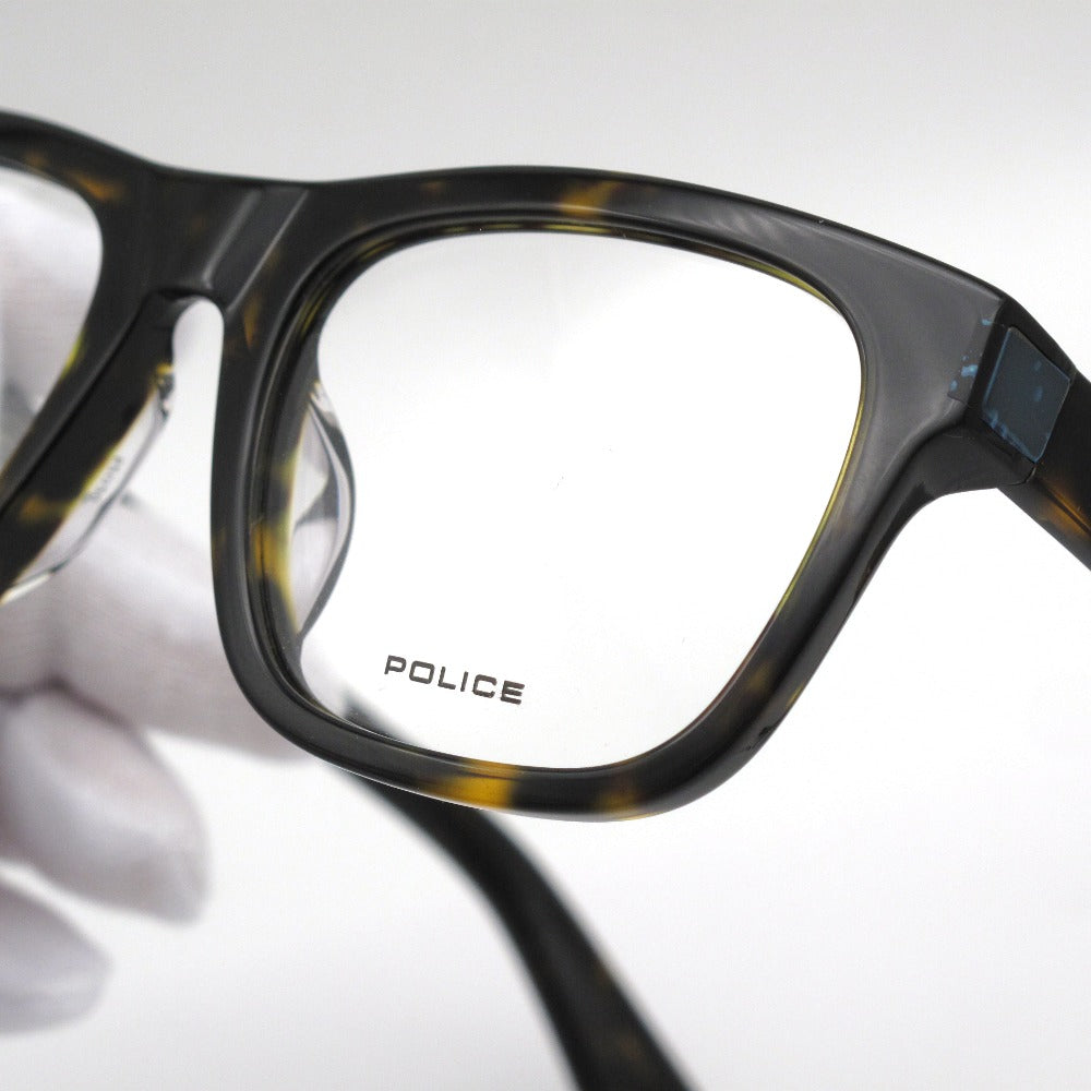 POLICE ポリス サングラス メガネフレーム VPLE37I 0722 オリジンズバレット1 ウェリントン 52 20 145 アイウェア ケース付き 未使用品