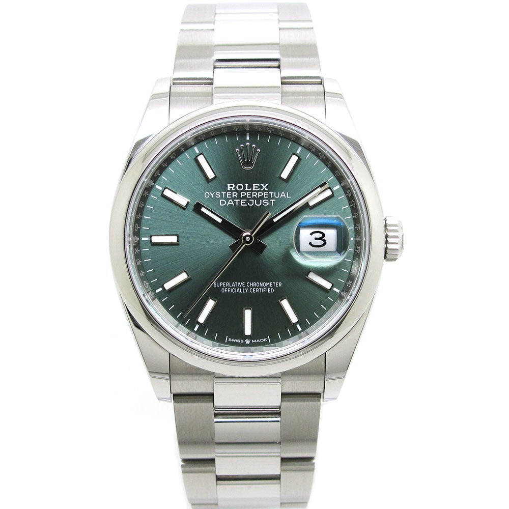 ROLEX ロレックス 腕時計 デイトジャスト 36 Ref.126200 ミントグリーンダイアル 自動巻き DATEJUST