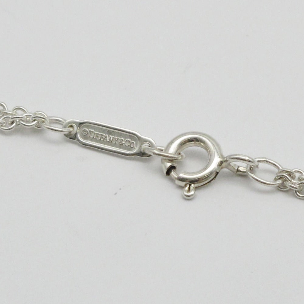 TIFFANY&Co. ティファニー インフィニティ ネックレス ペンダント ダブルチェーン Ag SV SILVER シルバー 925 レディース アクセサリー