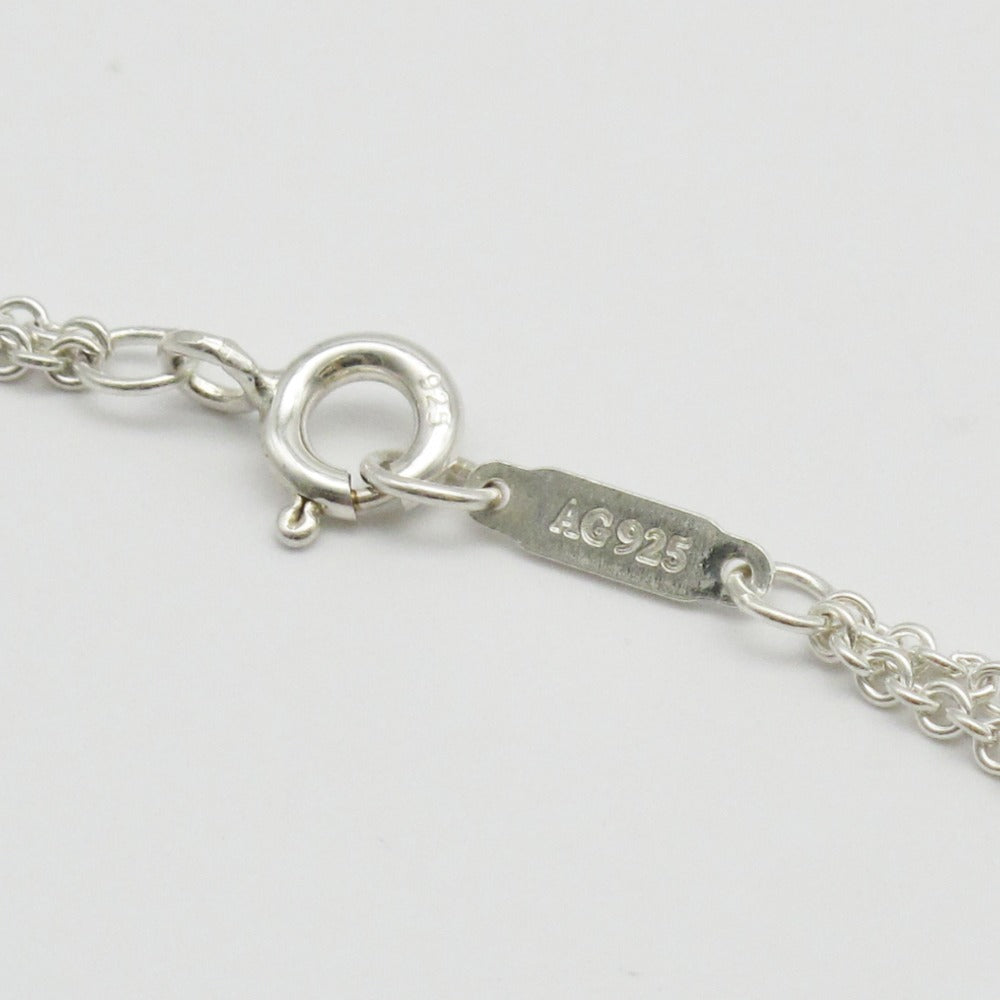 TIFFANY&Co. ティファニー インフィニティ ネックレス ペンダント ダブルチェーン Ag SV SILVER シルバー 925 レディース アクセサリー