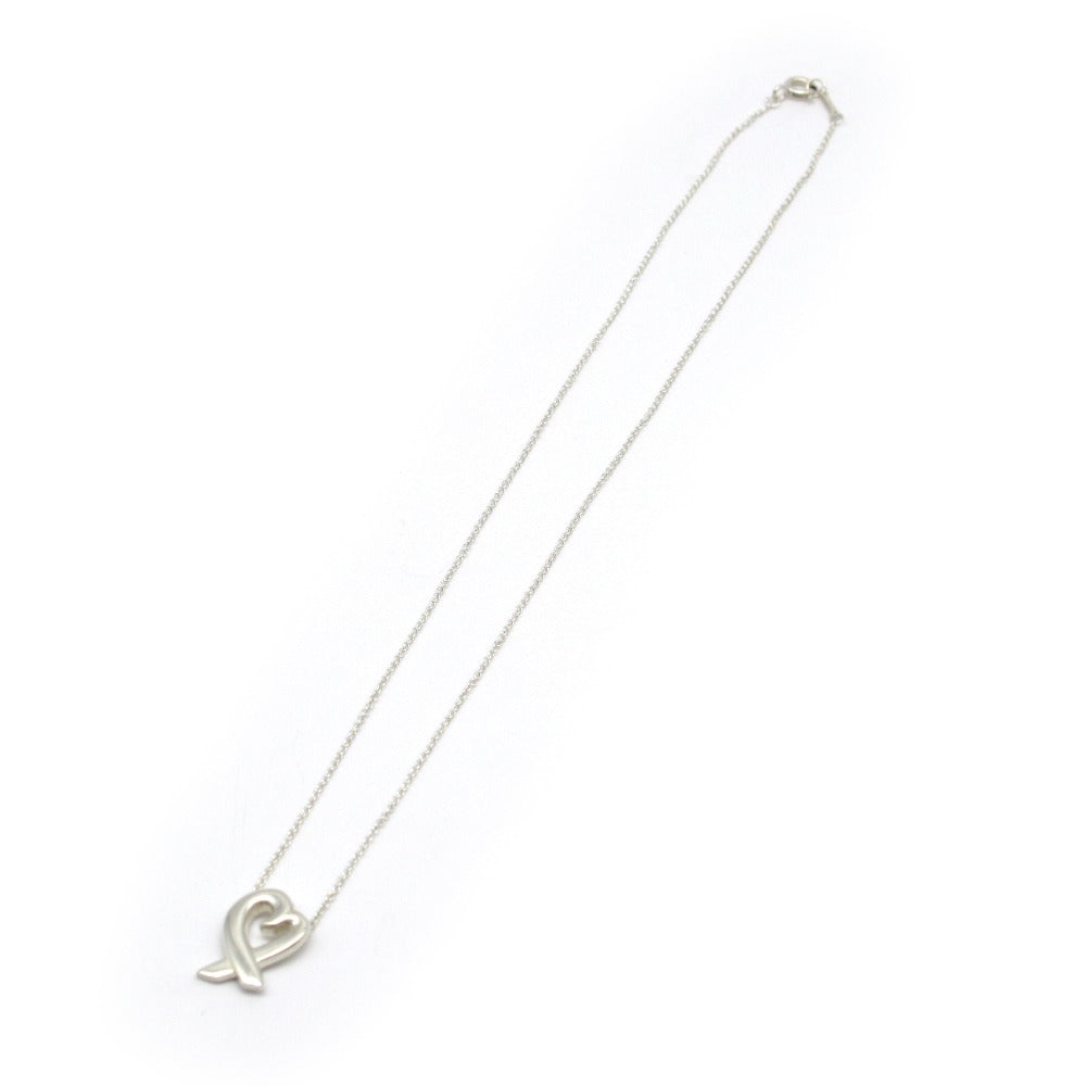 TIFFANY&Co. ティファニー ラビングハート ネックレス ペンダント パロマ ピカソ Ag SV SILVER シルバー 925 アクセサリー レディース