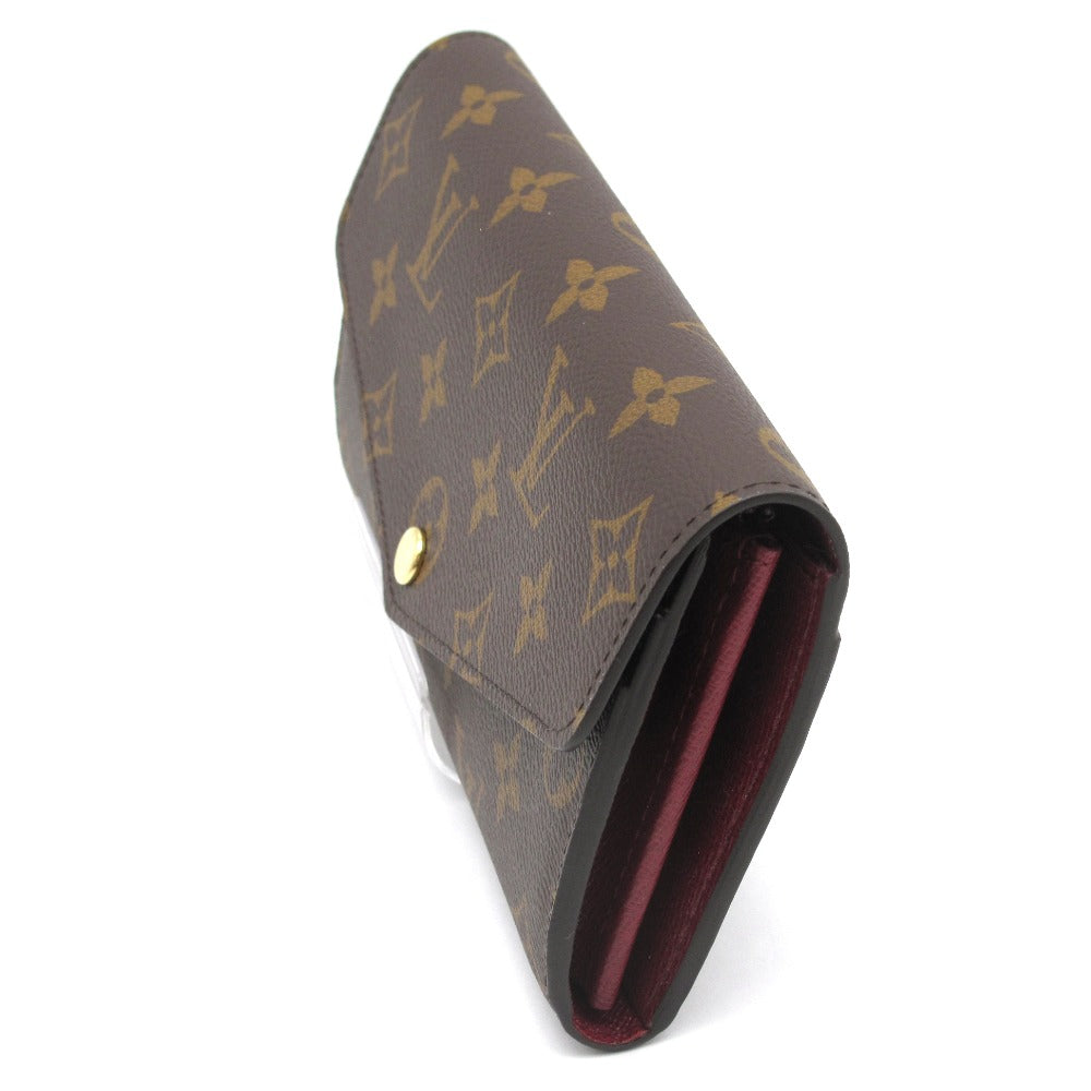 LOUIS VUITTON ルイ・ヴィトン ポルトフォイユ サラ モノグラム フューシャ M62234 長財布 ロングウォレット PVC レザー 未使用品