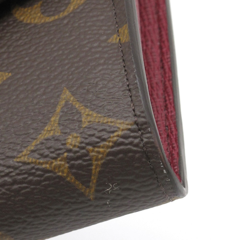 LOUIS VUITTON ルイ・ヴィトン ポルトフォイユ サラ モノグラム フューシャ M62234 長財布 ロングウォレット PVC レザー 未使用品