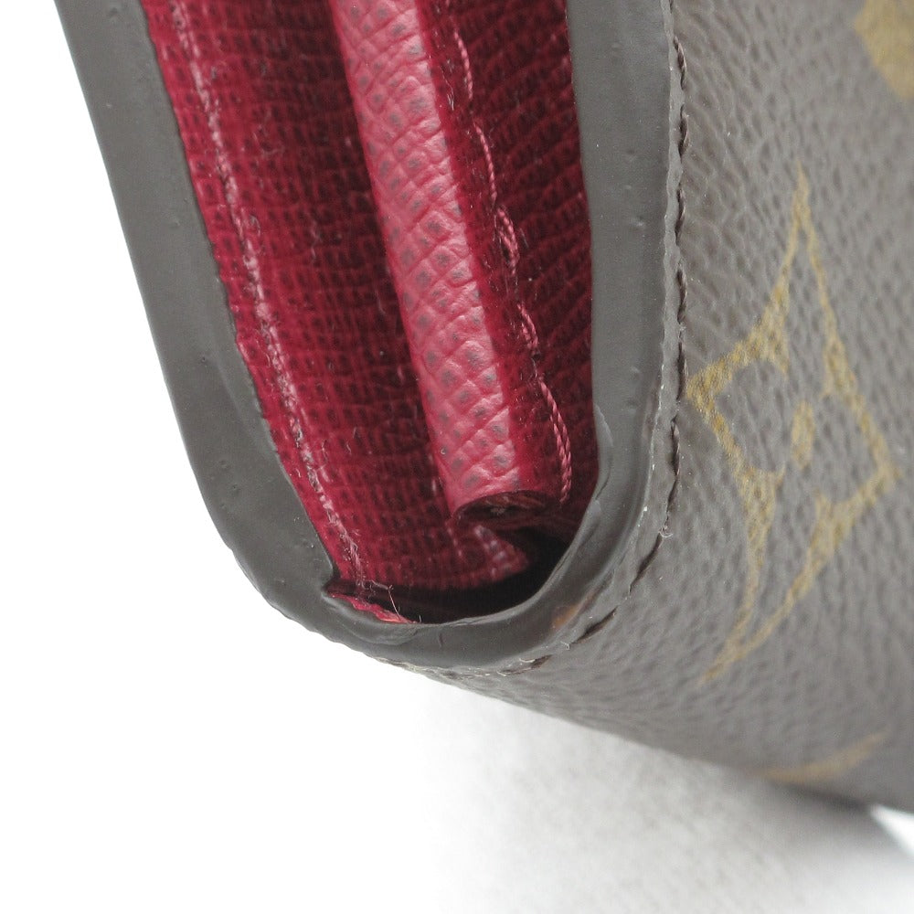 LOUIS VUITTON ルイ・ヴィトン ポルトフォイユ サラ モノグラム フューシャ M62234 長財布 ロングウォレット PVC レザー 未使用品