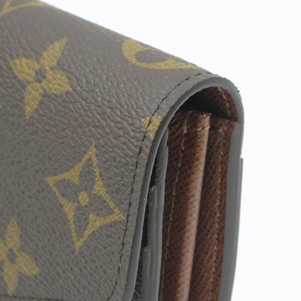 LOUIS VUITTON ルイ・ヴィトン ポルトフォイユ サラ モノグラム ブラウン M60531 長財布 ロングウォレット PVC レザー 未使用品