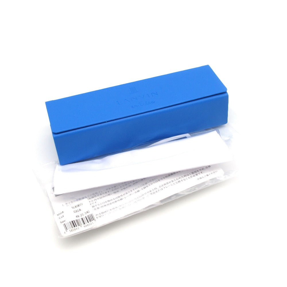 LANVIN en Bleu ランバンオンブルー サングラス SLB007J 03GB UVカット アジアンフィット ピンク 48 21 140 レディース アイウェア 眼鏡 ケース付き 未使用品