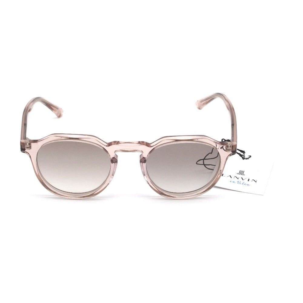 LANVIN en Bleu ランバンオンブルー サングラス SLB007J 03GB UVカット アジアンフィット ピンク 48 21 140 レディース アイウェア 眼鏡 ケース付き 未使用品