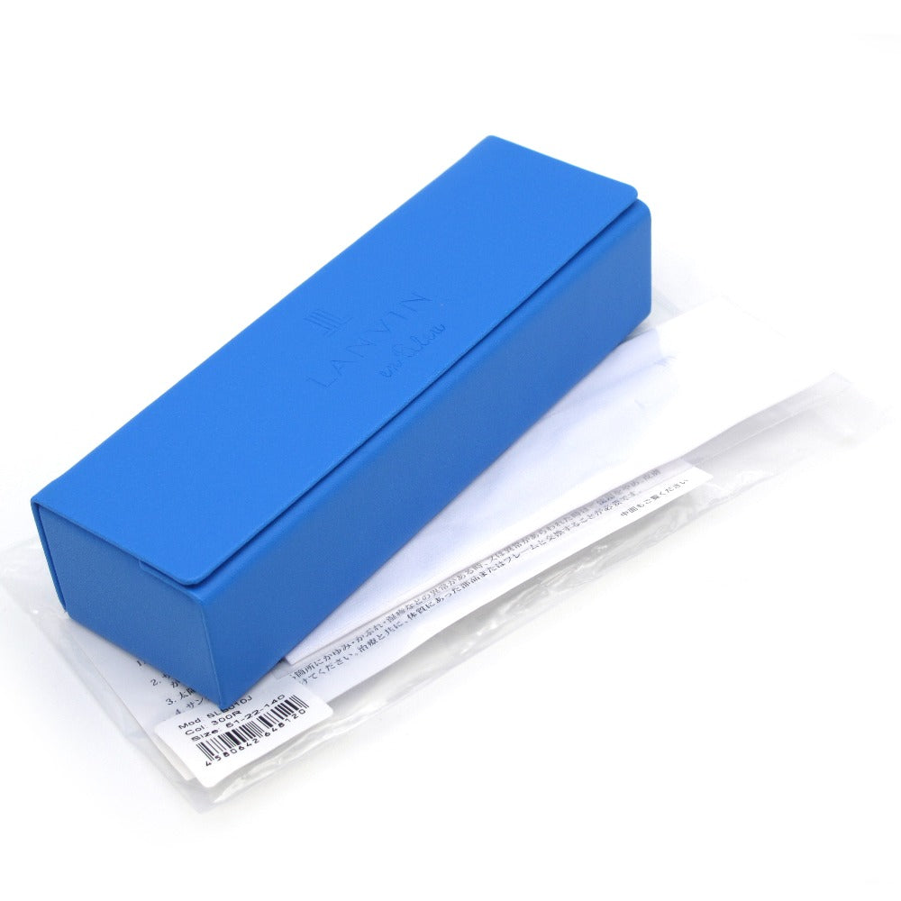 LANVIN en Bleu ランバンオンブルー サングラス SLB010J UVカット アジアンフィット ボストンシェイプ ピンク 51 22 140 ケース付き レディース アイウェア 眼鏡 未使用品