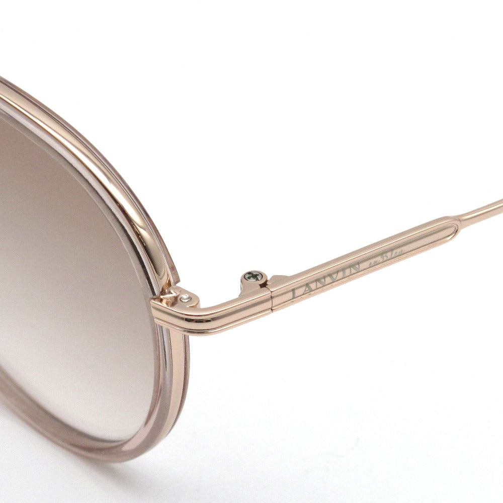 LANVIN en Bleu ランバンオンブルー サングラス SLB010J UVカット アジアンフィット ボストンシェイプ ピンク 51 22 140 ケース付き レディース アイウェア 眼鏡 未使用品