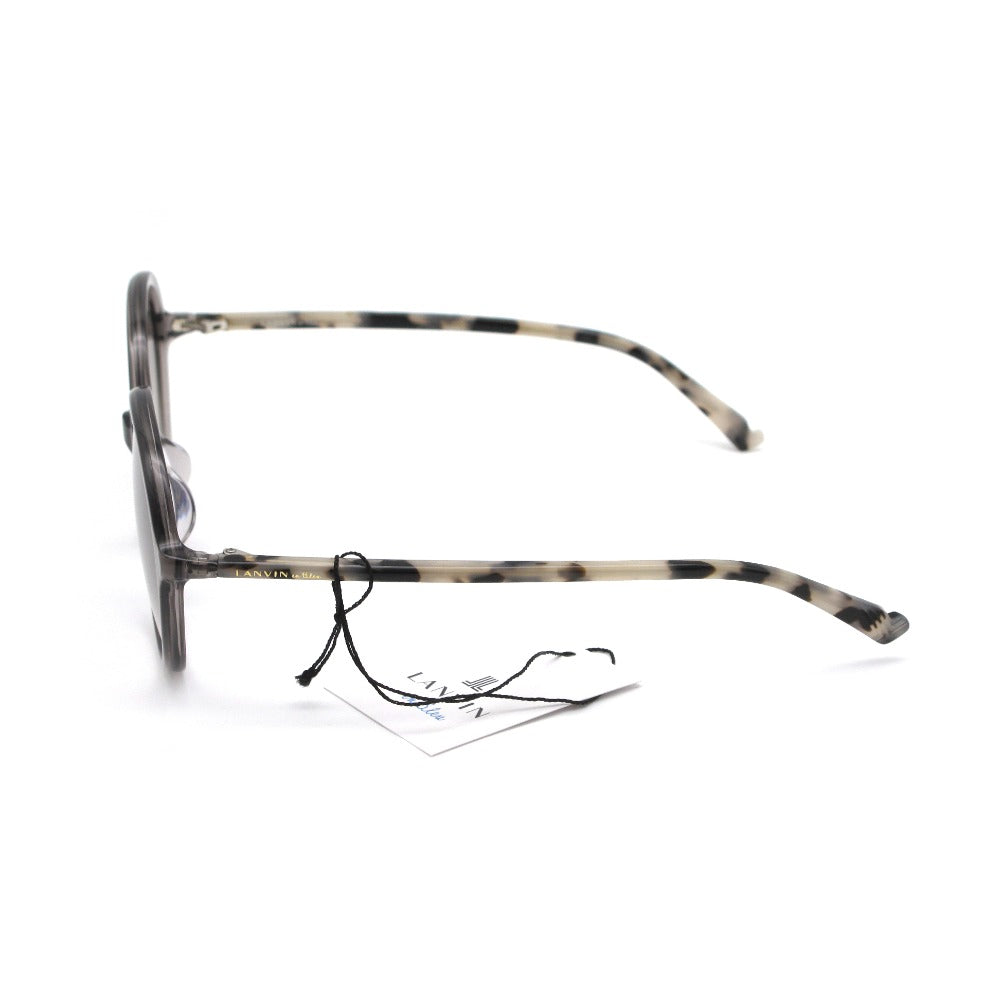 LANVIN en Bleu ランバンオンブルー サングラス SLB008J UVカット アジアンフィット ラウンドシェイプ グレー 54 19 140 ケース付き レディース アイウェア 眼鏡 未使用品