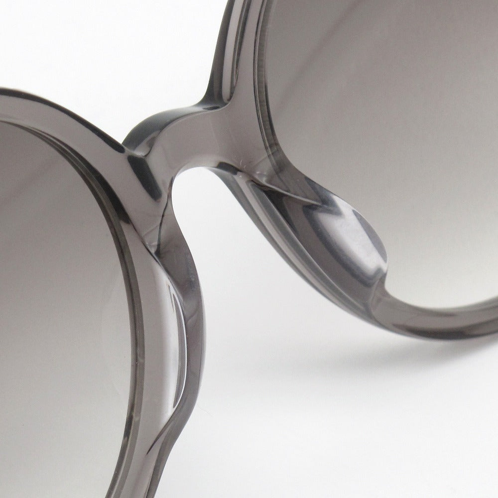 LANVIN en Bleu ランバンオンブルー サングラス SLB008J UVカット アジアンフィット ラウンドシェイプ グレー 54 19 140 ケース付き レディース アイウェア 眼鏡 未使用品