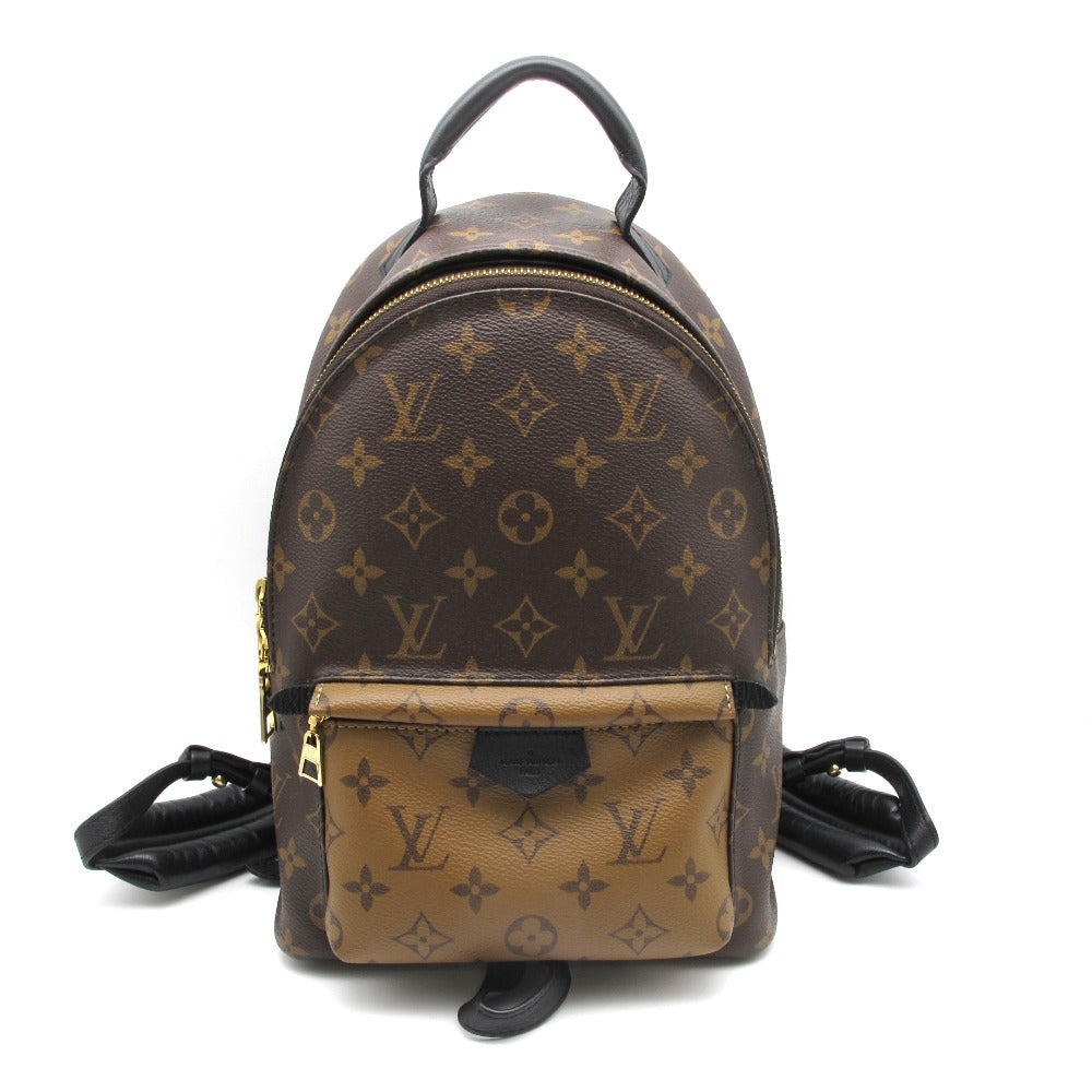 LOUIS VUITTON ルイ・ヴィトン パームスプリングス バッグパック PMモノグラムリバース M43116 リュックサック デイパック PVC レザー 箱付き レディース メンズ