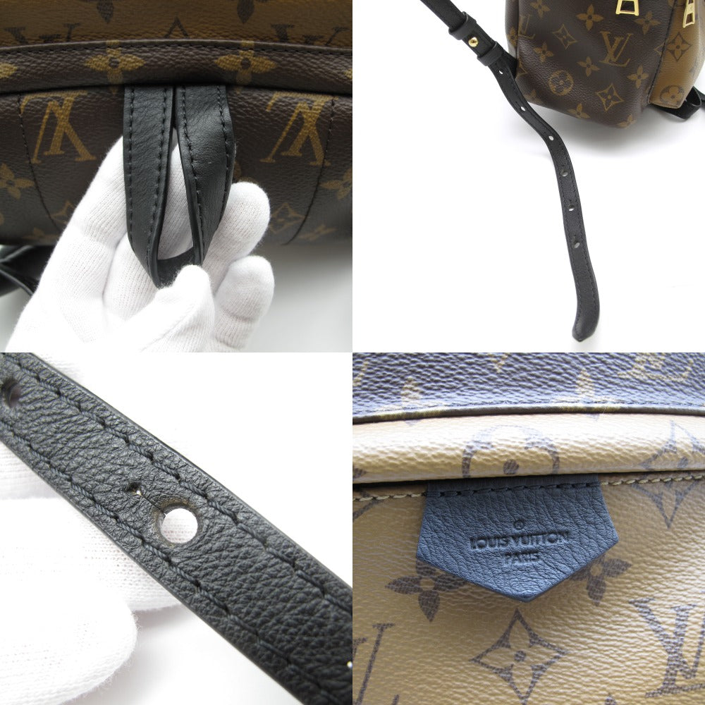 LOUIS VUITTON ルイ・ヴィトン パームスプリングス バッグパック PMモノグラムリバース M43116 リュックサック デイパック PVC レザー 箱付き レディース メンズ