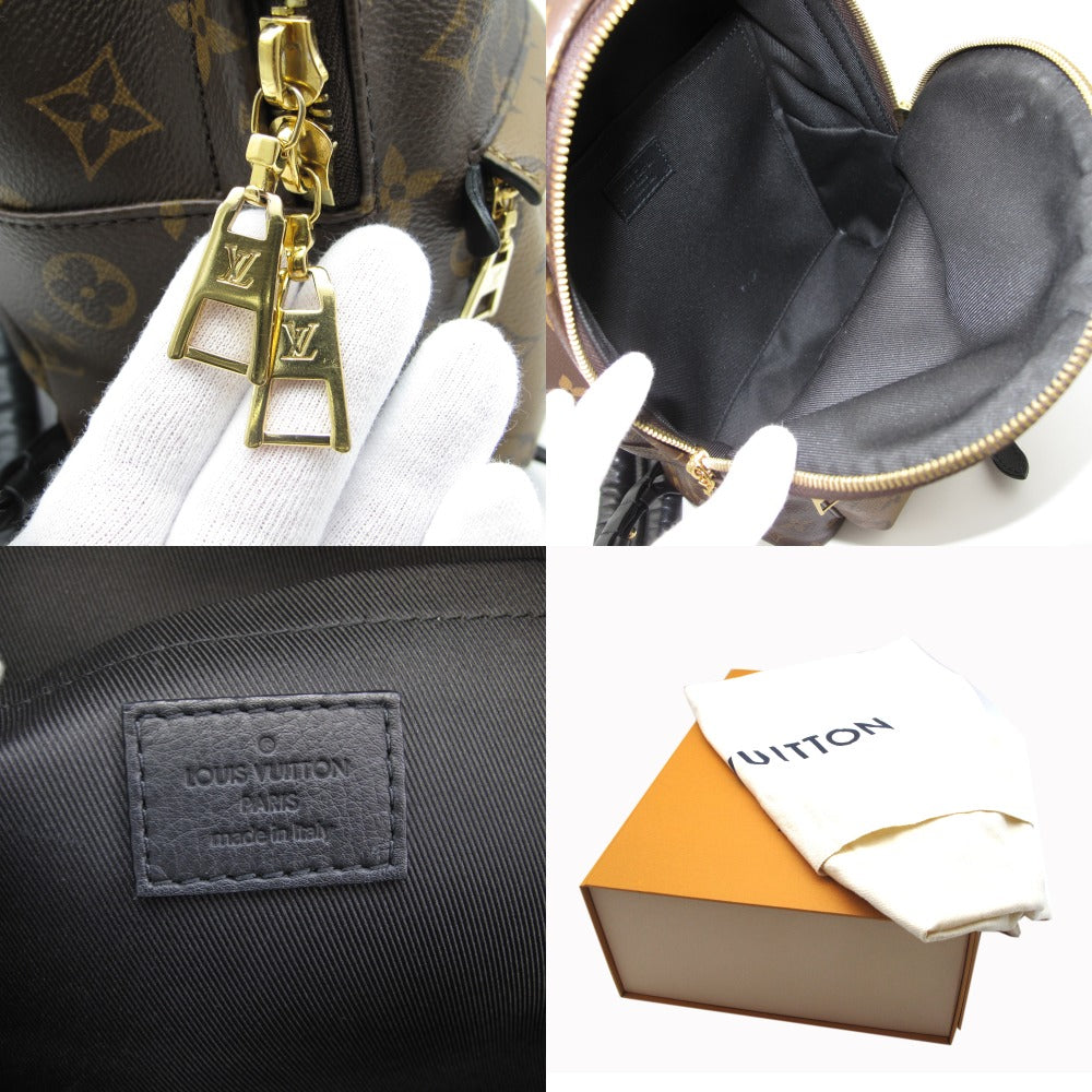 LOUIS VUITTON ルイ・ヴィトン パームスプリングス バッグパック PMモノグラムリバース M43116 リュックサック デイパック PVC レザー 箱付き レディース メンズ