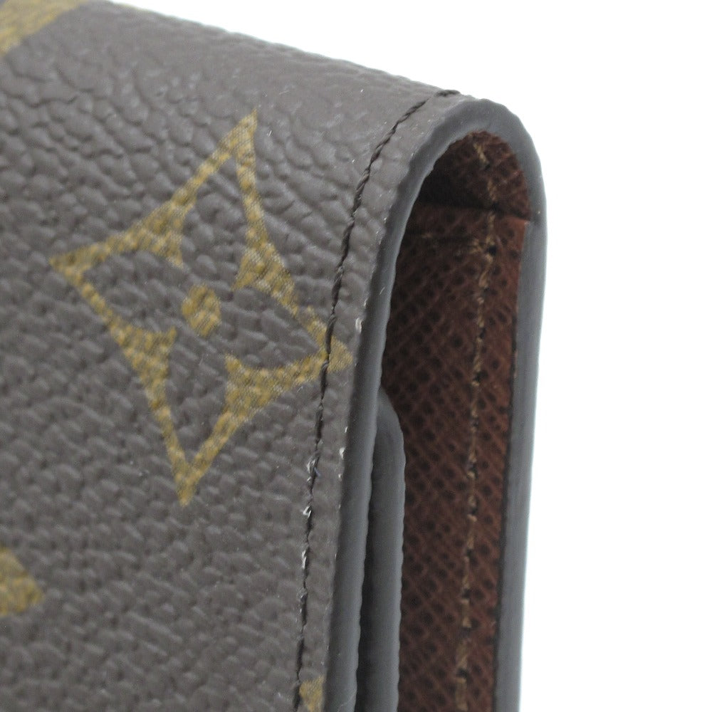 LOUIS VUITTON ルイ・ヴィトン ミュルティクレ6 モノグラム アルマニャック M62630 6連 キーケース 鍵 PVC レザー ブラウン 未使用品