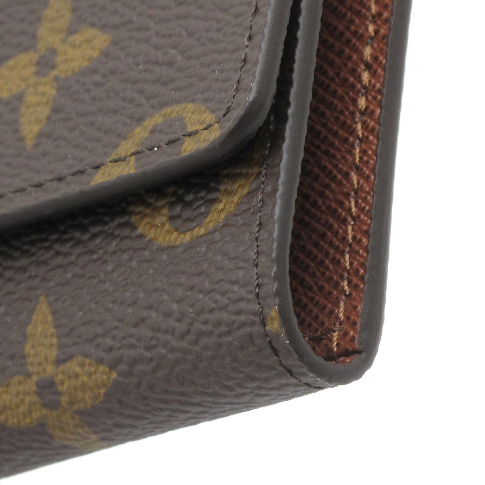 LOUIS VUITTON ルイ・ヴィトン ミュルティクレ6 モノグラム アルマニャック M62630 6連 キーケース 鍵 PVC レザー ブラウン 未使用品