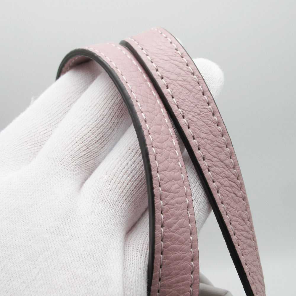 PELLE BORSA ペレボルサ チアーズノット 4WAYバッグ ハンドバッグ ショルダーバッグ クラッチ 5501 レザー 牛革 ピンク レディース