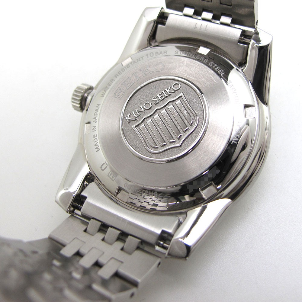 SEIKO セイコー 腕時計 KING SIKO キングセイコー SDKS001 6R31-00D0 シルバー文字盤 自動巻き 美品