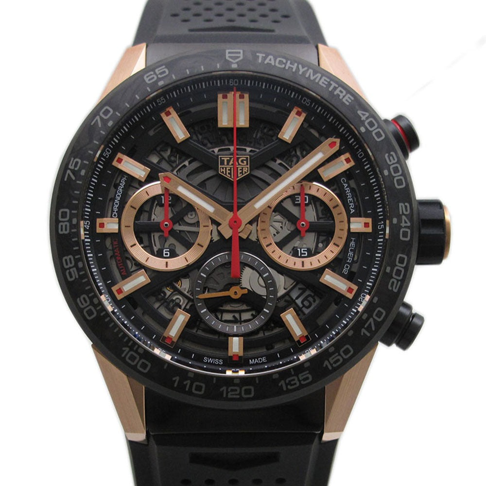 TAG HEUER タグホイヤー 腕時計 カレラ キャリバーホイヤー02 クロノグラフ CBG2052.FT6143 自動巻き CARRERA 未使用品