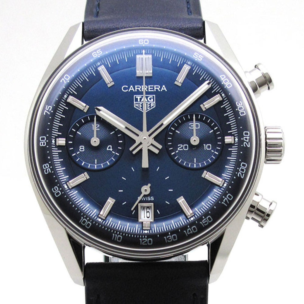 TAG HEUER タグホイヤー 腕時計 カレラ クロノグラフ CBS2212.FC6535 ブルー 自動巻き 未使用品