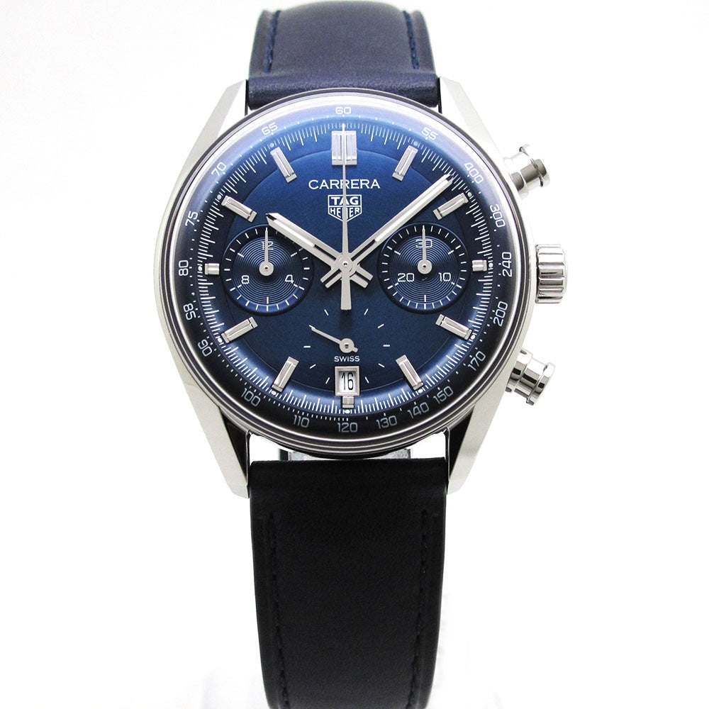 TAG HEUER タグホイヤー 腕時計 カレラ クロノグラフ CBS2212.FC6535 ブルー 自動巻き 未使用品