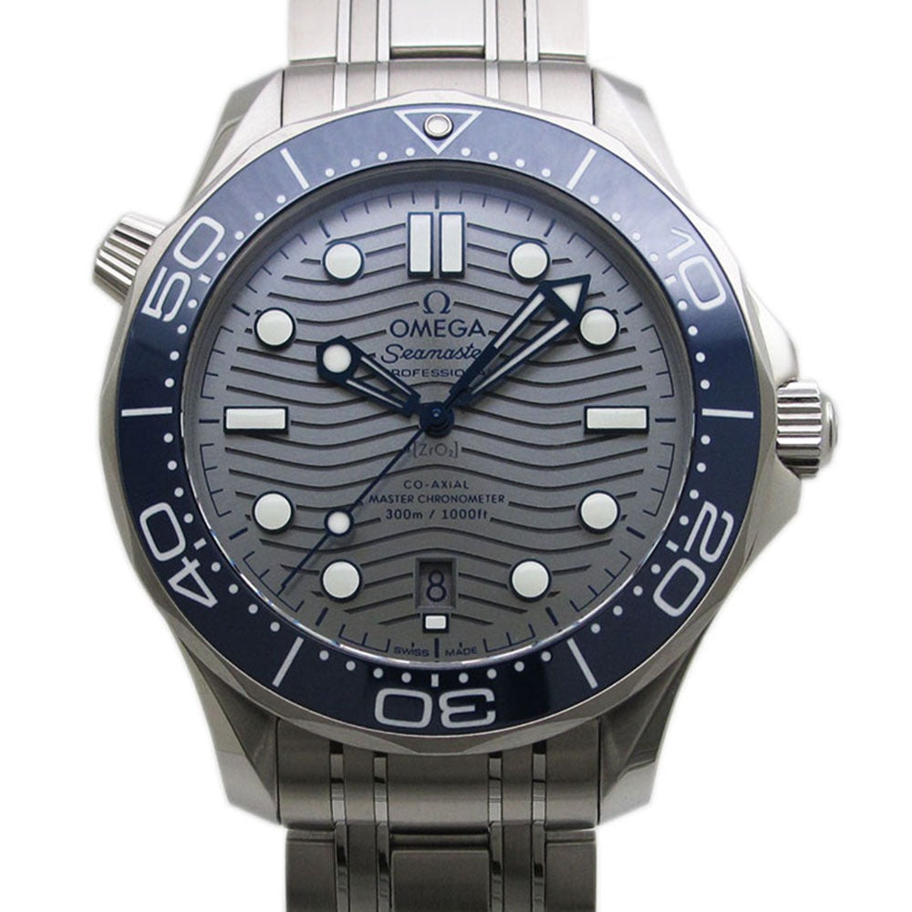 OMEGA オメガ 腕時計 シーマスター ダイバー 300M コーアクシャル マスター クロノメーター 210.30.42.20.06.001 グレー SEAMASTER
