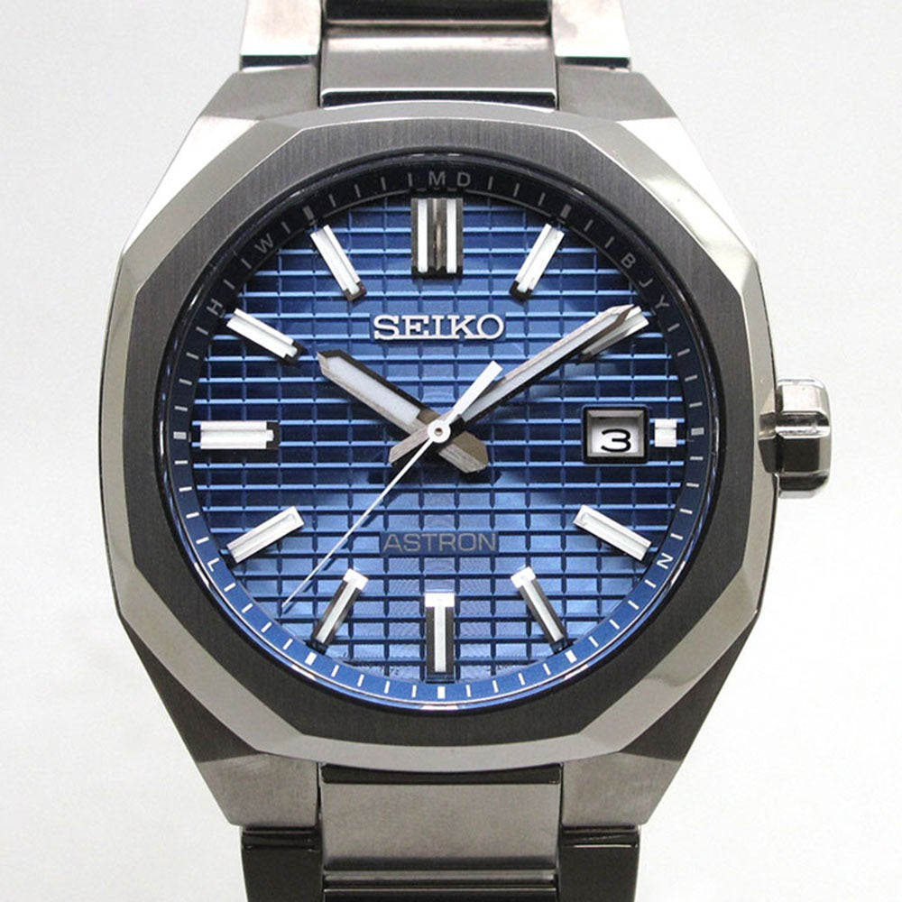 SEIKO セイコー 腕時計 アストロン ネクスター SBXY061 7B72-0AF0 ブルー ソーラー電波