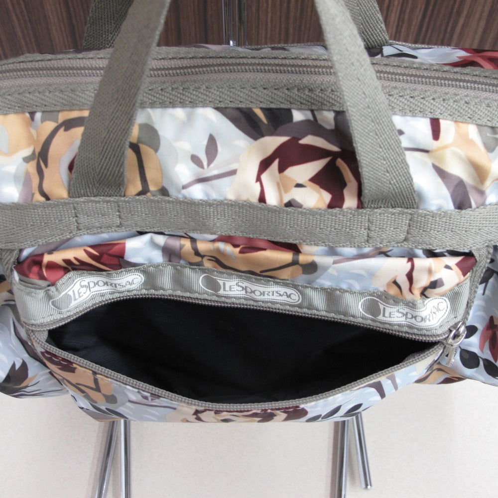 LeSportsac レスポートサック ショルダーバッグ 2WAYショルダーバッグ ハンドバッグ 花柄 斜め掛け ナイロン レディース
