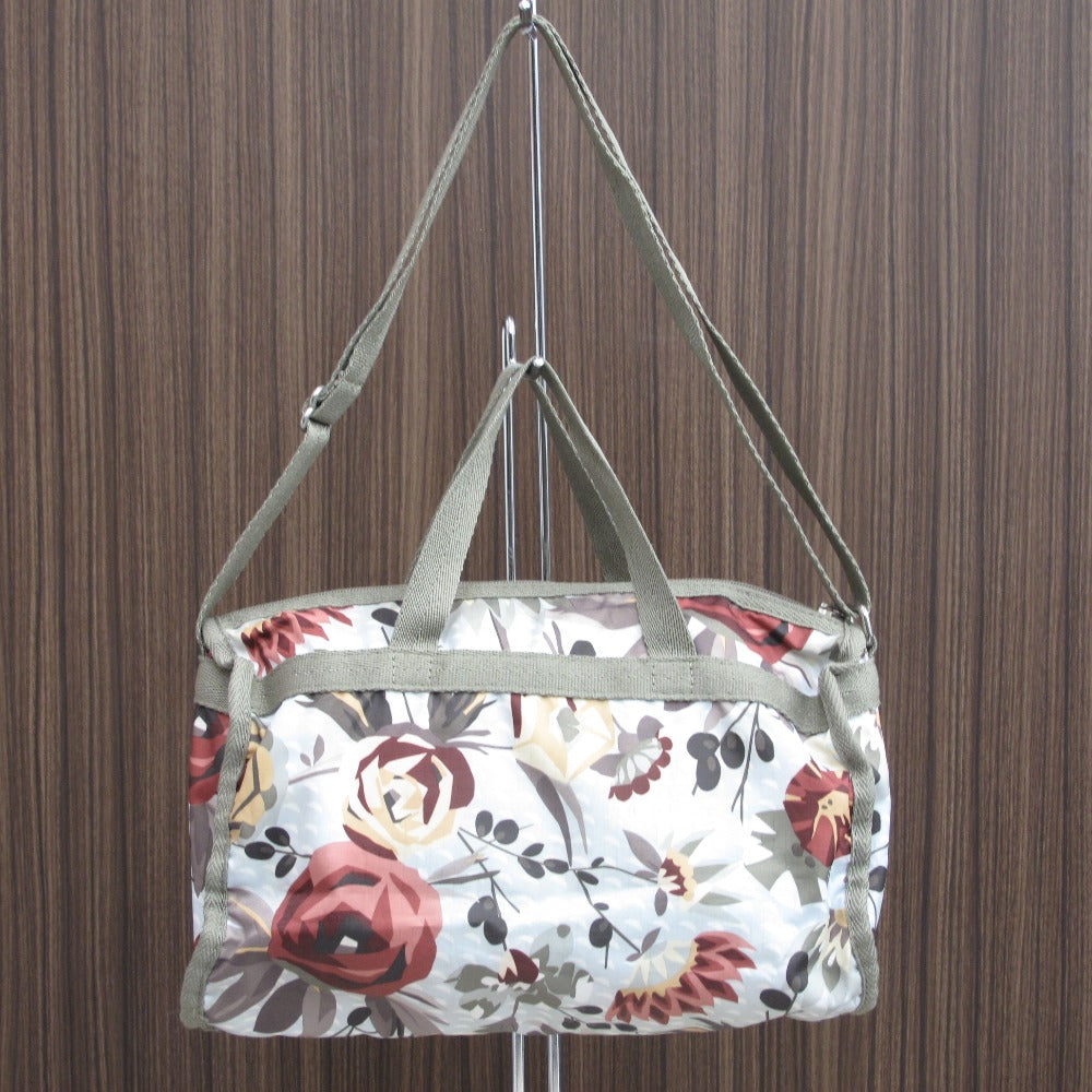 LeSportsac レスポートサック ショルダーバッグ 2WAYショルダーバッグ ハンドバッグ 花柄 斜め掛け ナイロン レディース