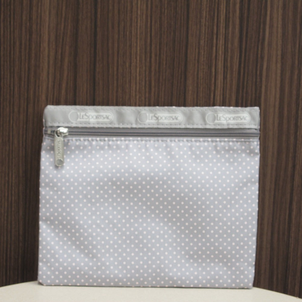 LeSportsac レスポートサック ショルダーバッグ 花柄 ドット柄 斜め掛け バッグインバッグ有 ナイロン レディース