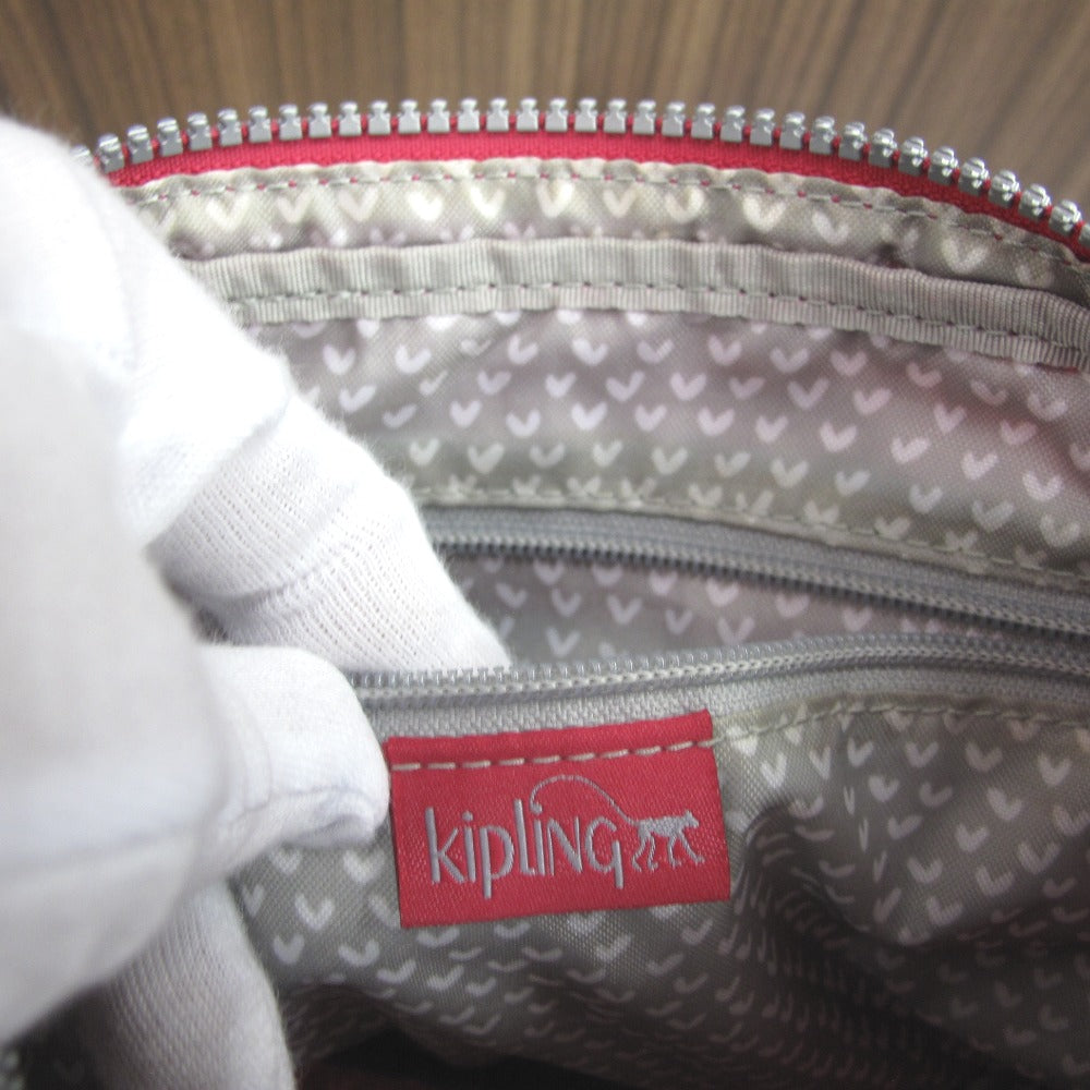 Kipling キプリング ショルダーバッグ 無地 斜め掛け ナイロンバッグ ブギーモンキー有 レディース