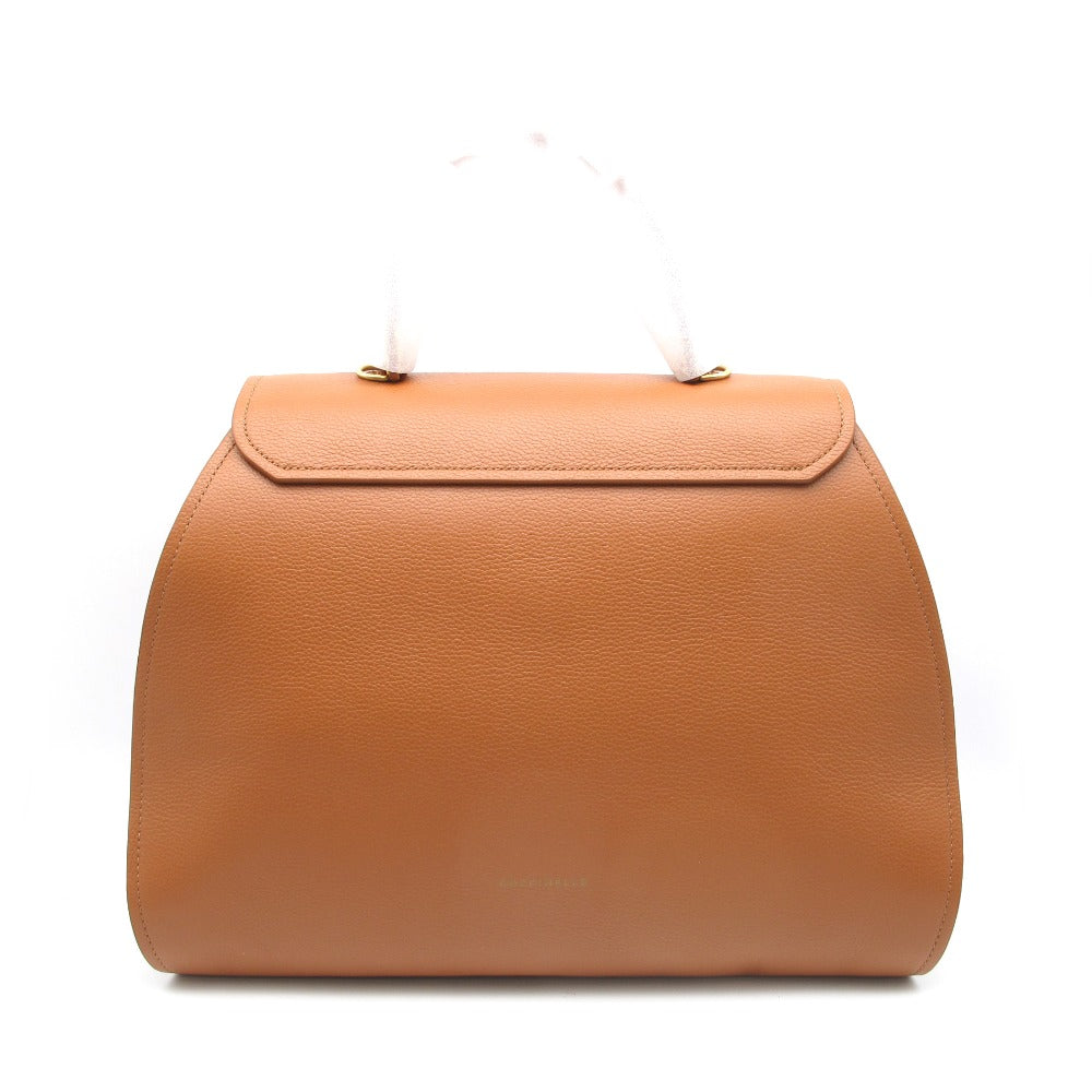 COCCINELLE コチネレ MARVIN 2WAY ハンドバッグ ショルダーバッグ レザー ブラウン レディース 未使用品