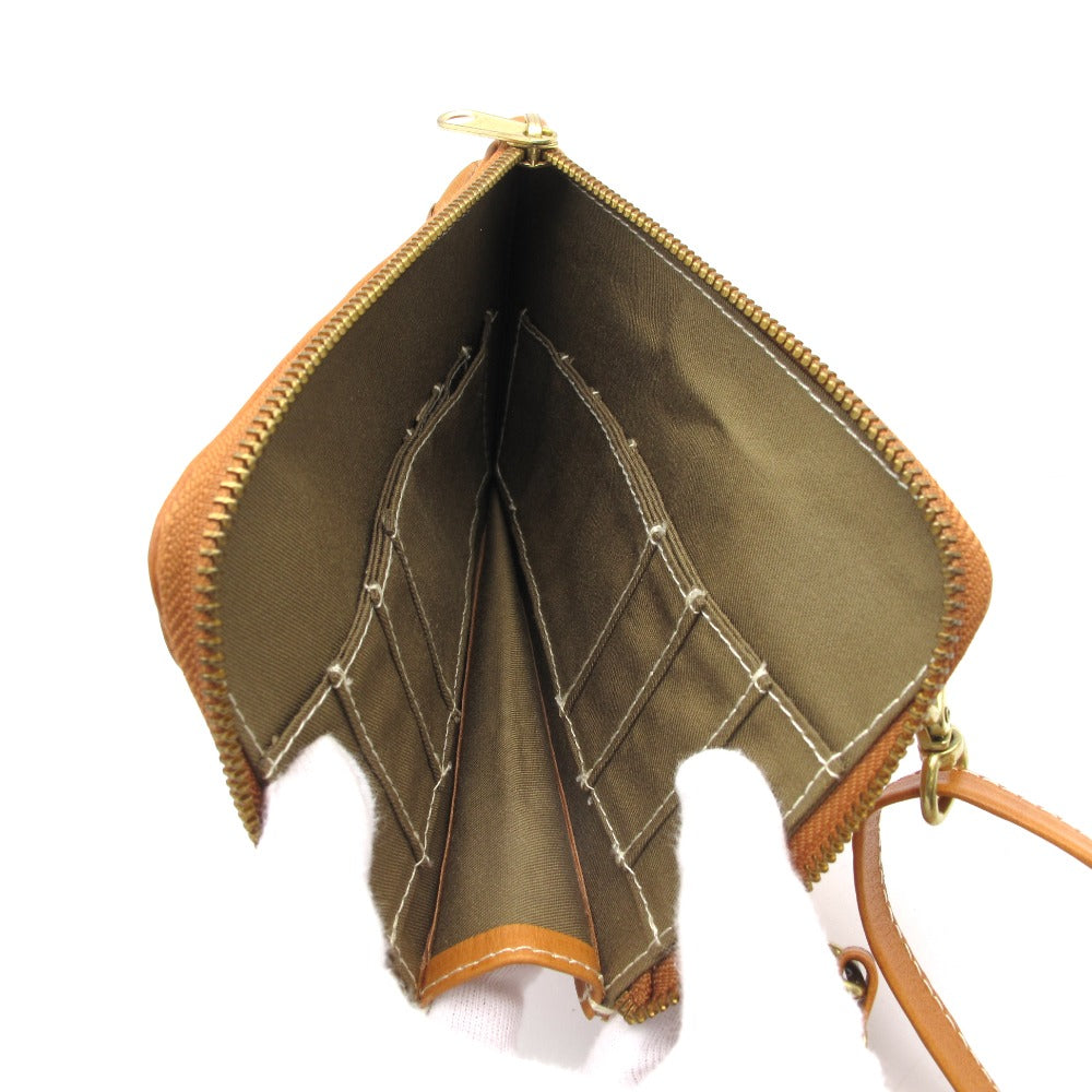 zucchero filato ズッケロ フィラート カウレザー メッシュ ウォレット ショルダーバッグ お財布 スマホ ポシェット 斜め掛け クロスボディ 49338 牛革 本革 レディース
