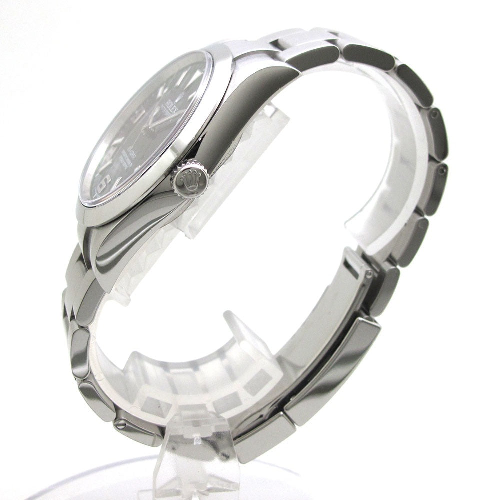 ROLEX ロレックス エクスプローラー1 Ref.214270 ランダム番 梨地バックル ブラックアウト 自動巻き